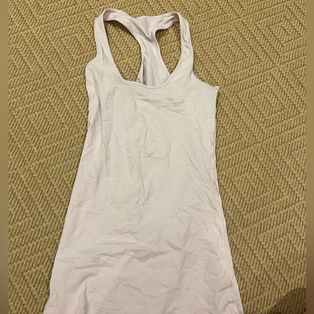 Light Pink Lululemon Tank Top Size 4